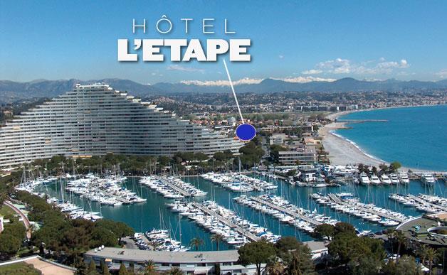 Hotel L'Etape Villeneuve-Loubet Exterior photo